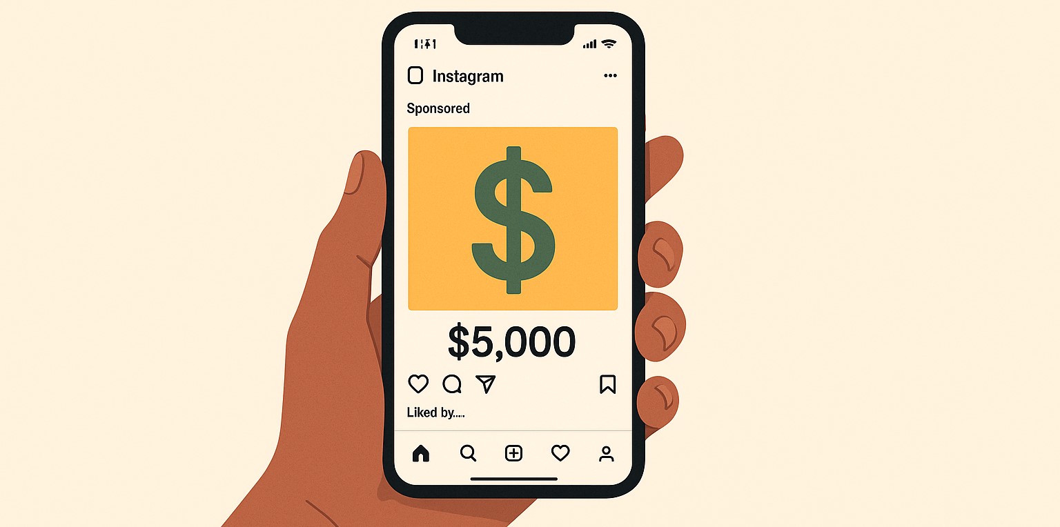 How much money does an Instagram influencer make from a sponsored post?